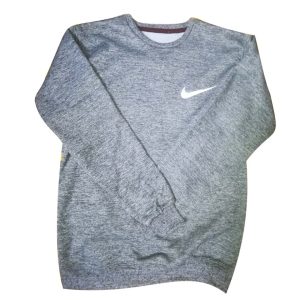 Nike silver sweat shirt - Image 1