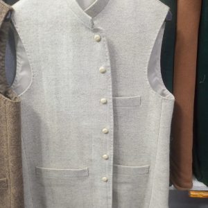 Pure Chitrali Woolen Waskot for Men – Handcrafted Winter Waistcoat - Image 5